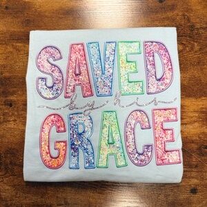 Saved by His Grace T-Shirt